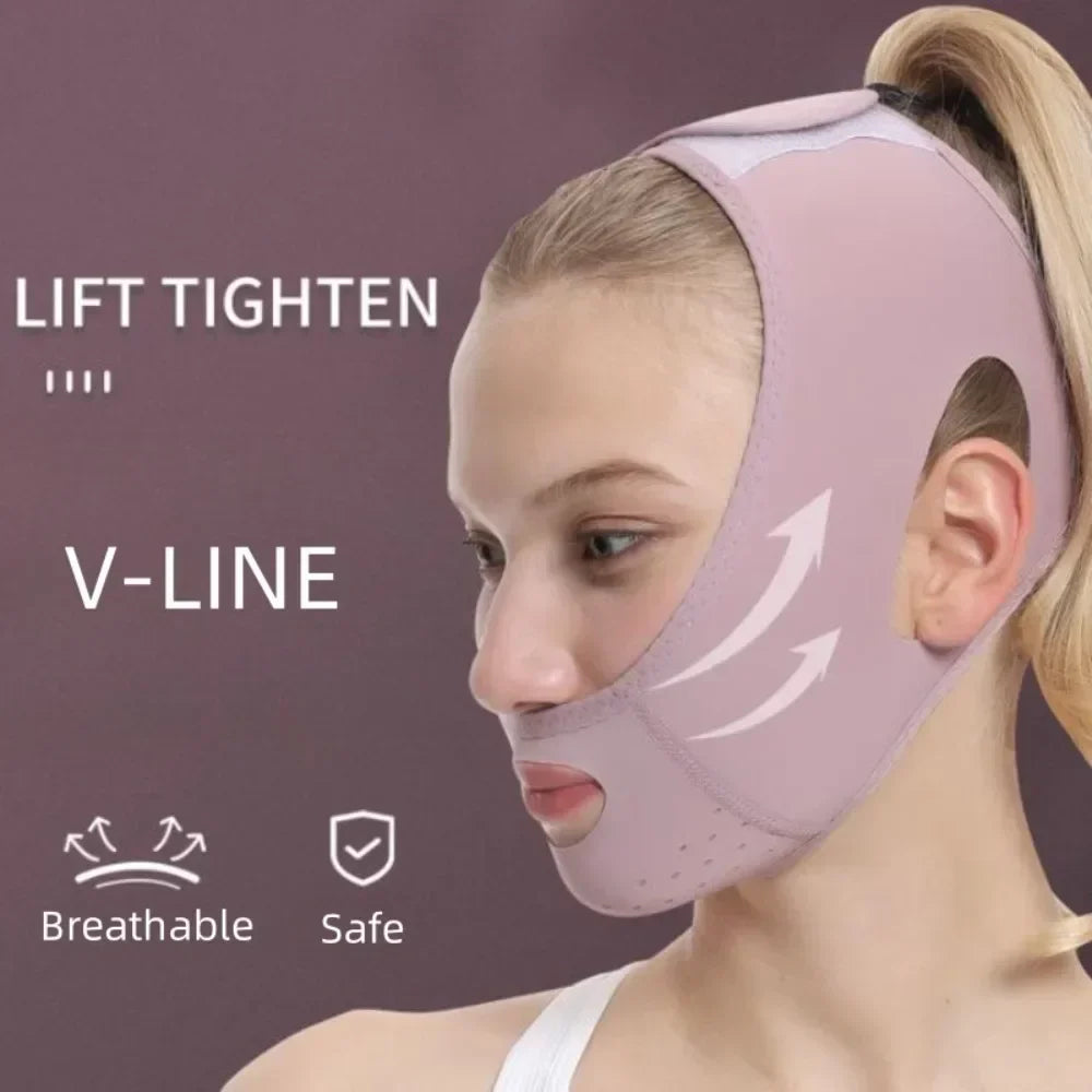 Reusable Face Slimming Bandage V Line Chin Cheek Lift Up