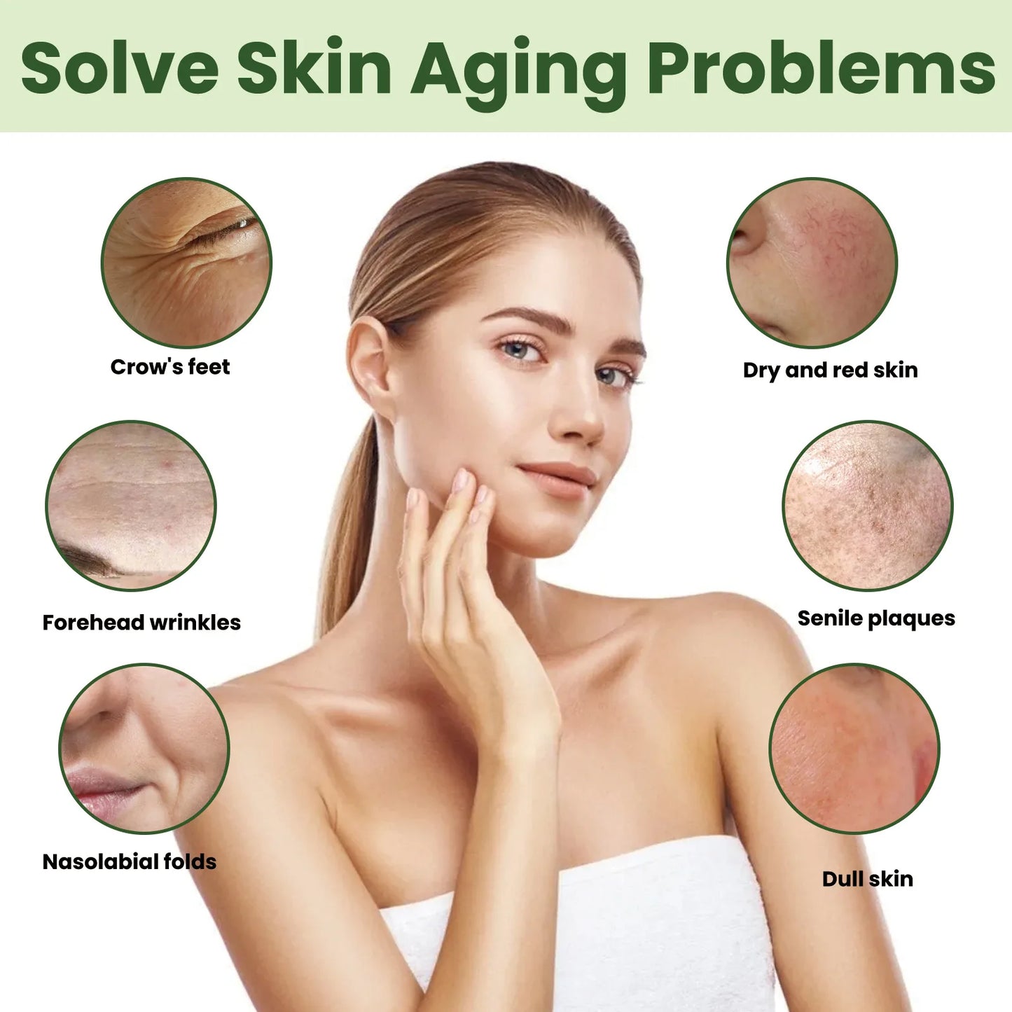 Ceramide Face Serum Anti Aging Fade Fine Line Wrinkle