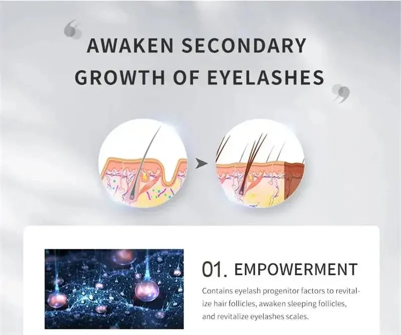 Fast Eyelash Growth Serum Eyebrow Hair Growth