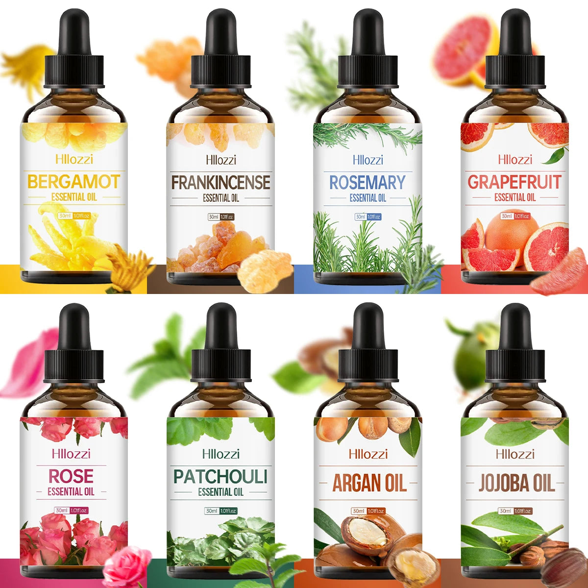 Plant essential oil face and body skin hydrating oil 30ml/1