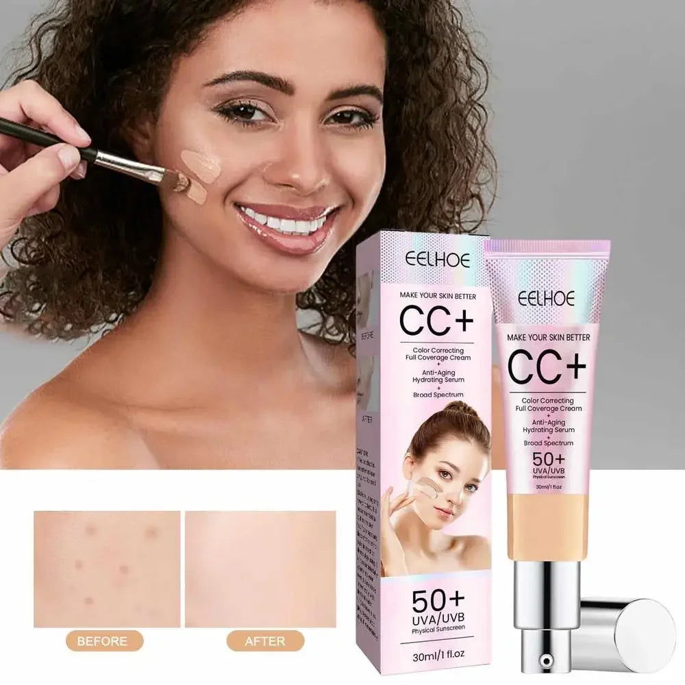 Summer Facial Sun Protection Sunscreen Cream Control Block Lotion SPF 50+