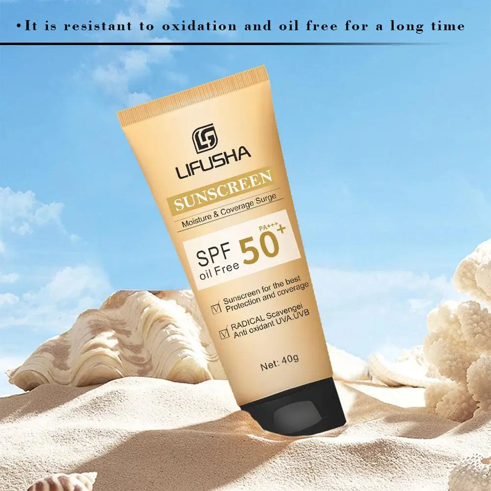 SPF 50 Oil Control Moisturizing Sunscreen Cream