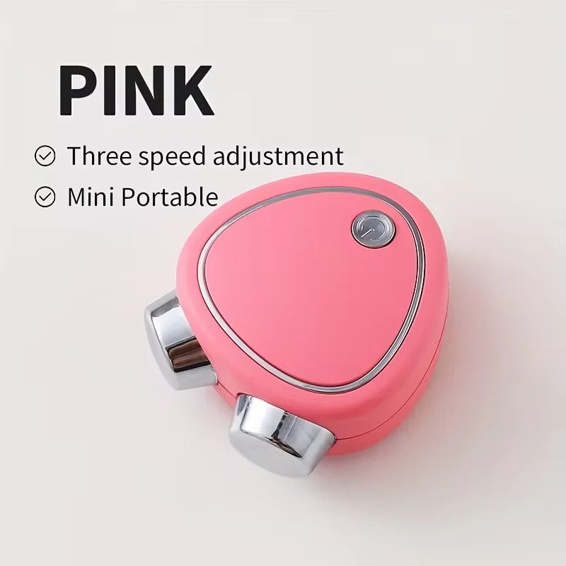 Mini Micro-Electric Facial Beauty Instrument Portable Dual-Head Massage