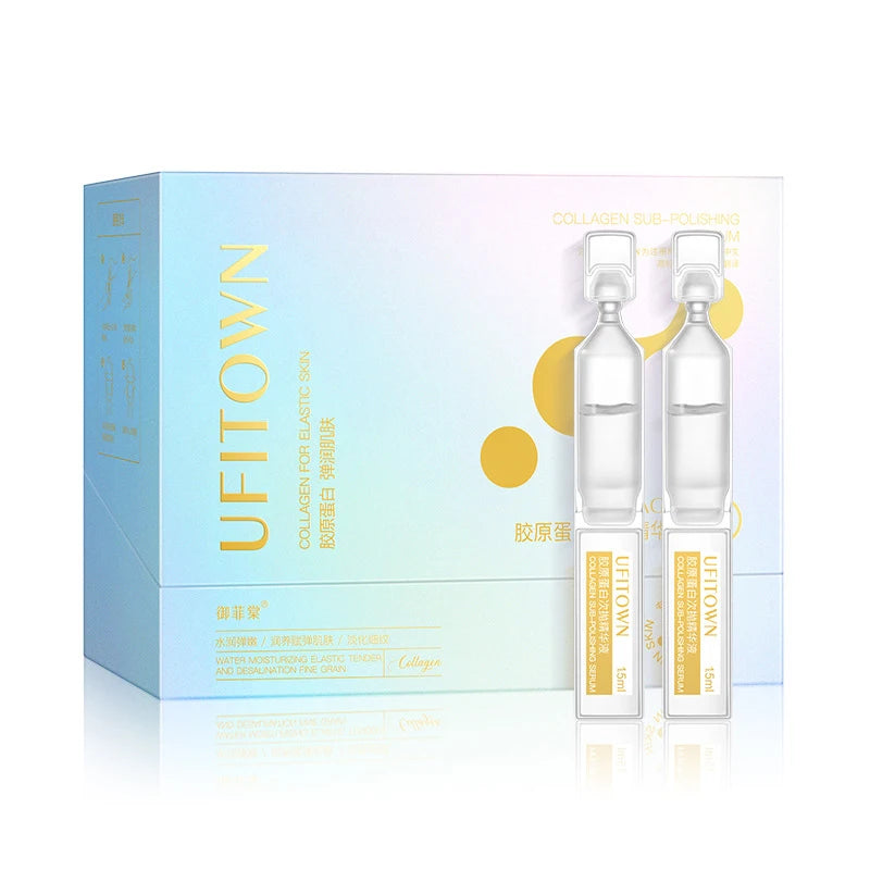 30Pcs Collagen Boost Serum Ceramide Repair Firm Smooth Essence Hyaluronic Acid