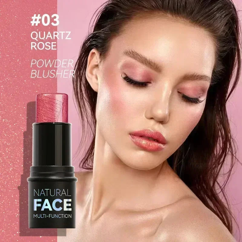 New Highlighter Makeup Waterproof Contouring Bronzer Stick Glitter Silky