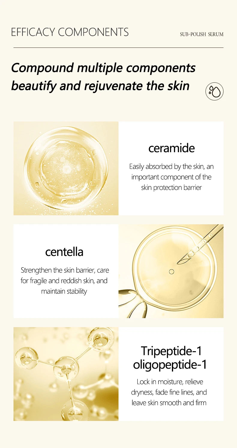 30Pcs Collagen Boost Serum Ceramide Repair Firm Smooth Essence Hyaluronic Acid