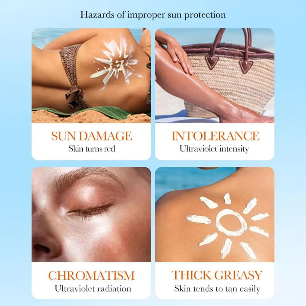 SPF 50+ PA+ Facial Sunscreen Sun Gel-Cream UVA UVB 50g
