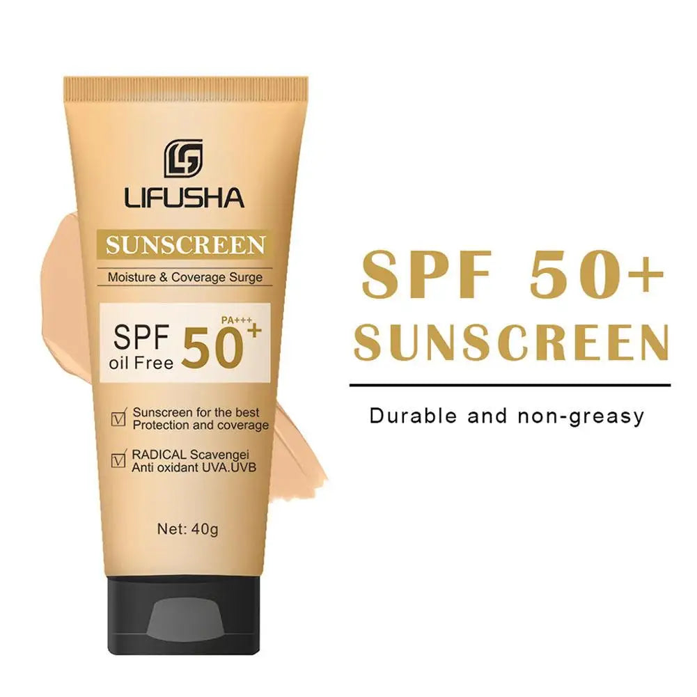 SPF 50 Oil Control Moisturizing Sunscreen Cream