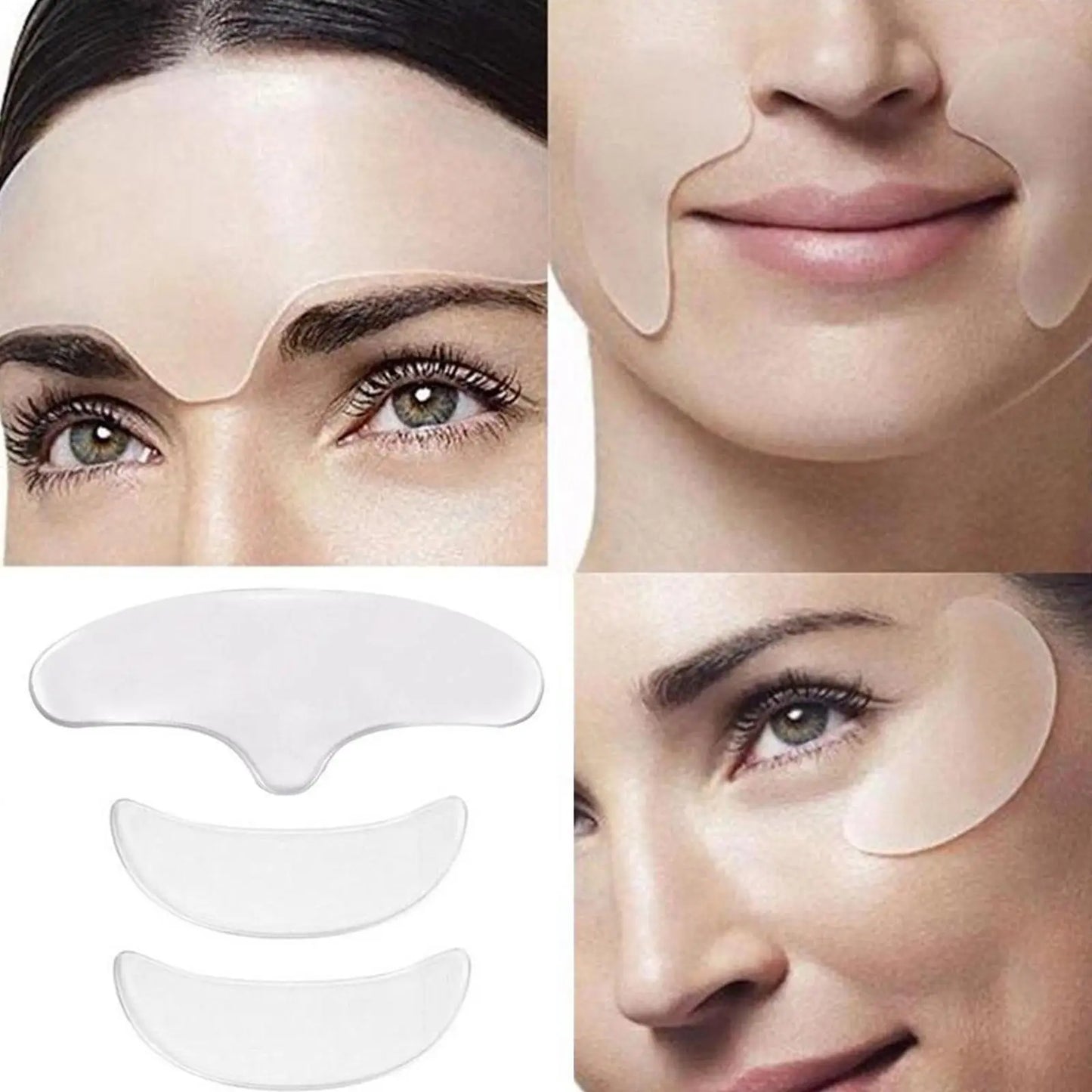 Reusable Anti Wrinkle Forehead Silicone Patch