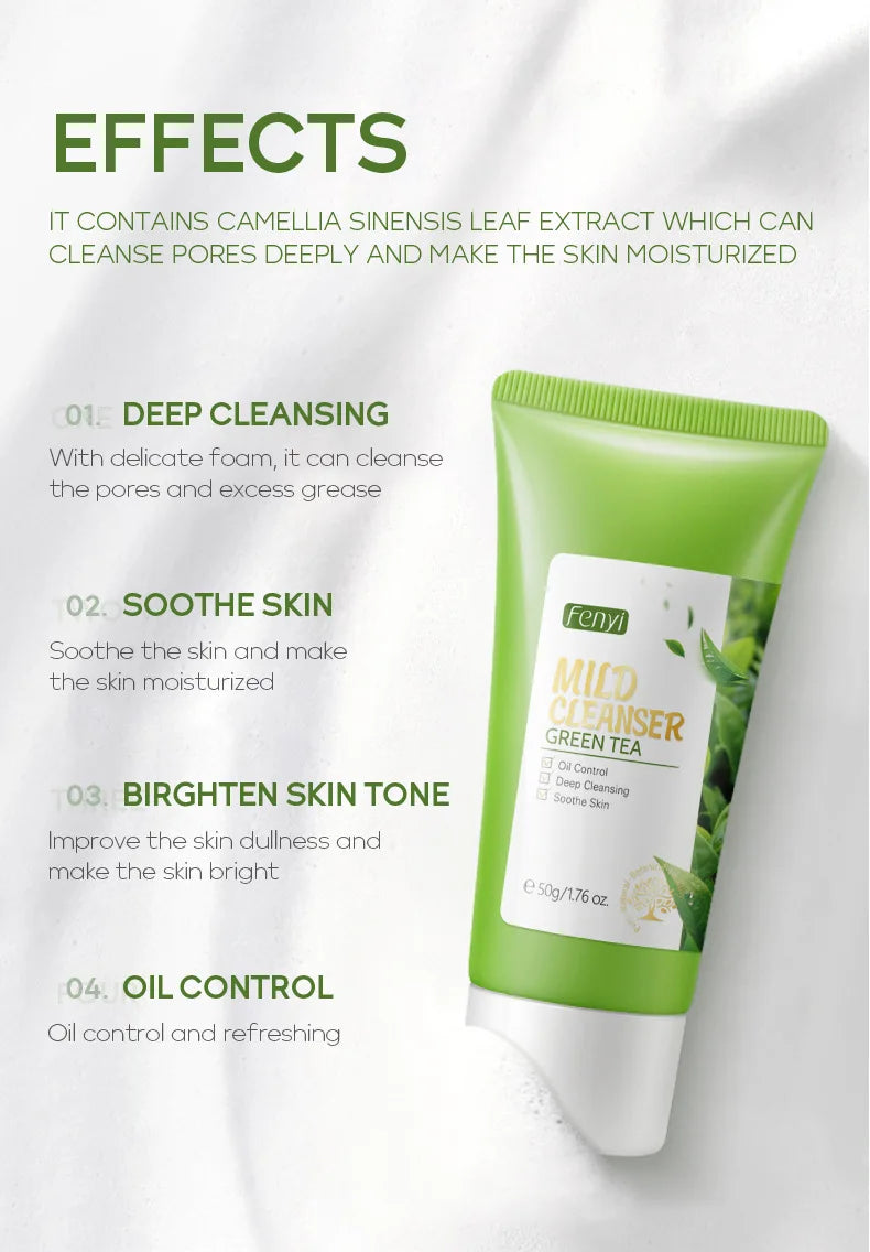 Vitamin C Facial Cleanser Skin Deep Cleansing Moisturizing Blackhead