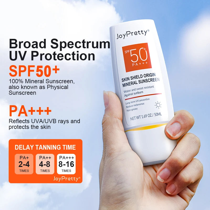 Sunscreen SPF 50 Cream Sun Protection Moisturizing 50ml