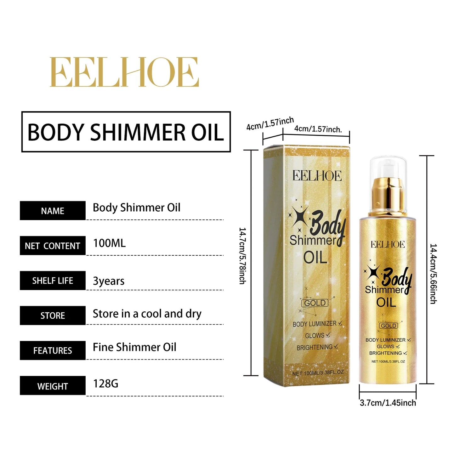 Summer Glow Glitter Spray Body Face