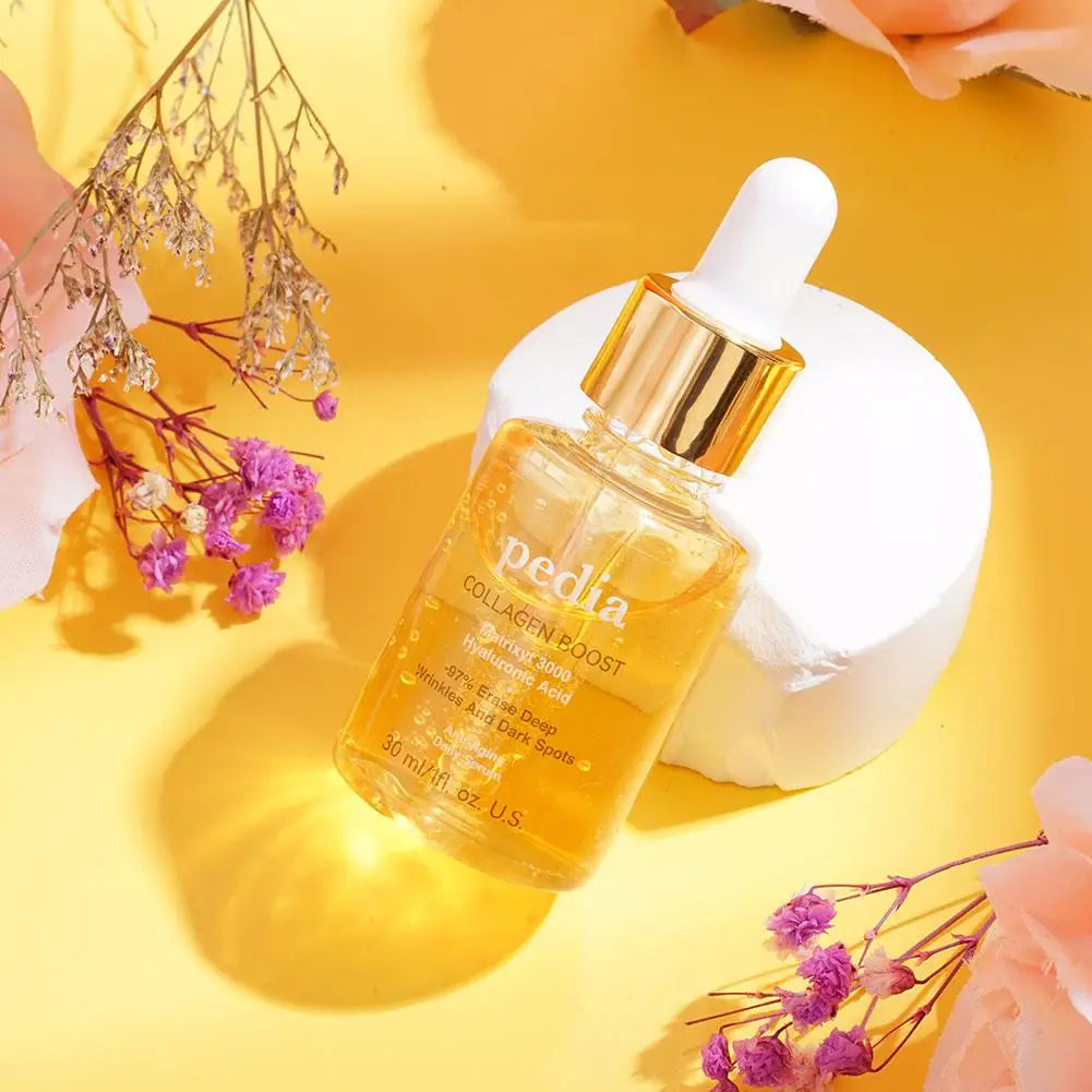 Gold Ginseng Face Polypeptide Moisturizing Facial Serum 120ml/30ml