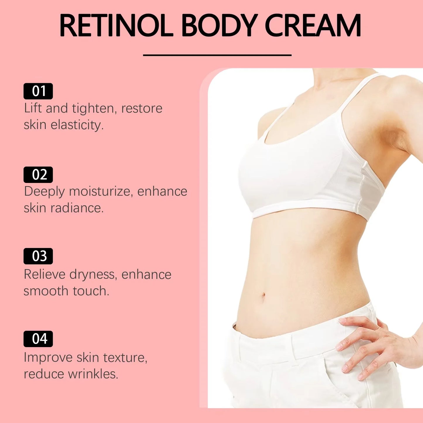 Retinol Body Cream Collagen Skin Firming