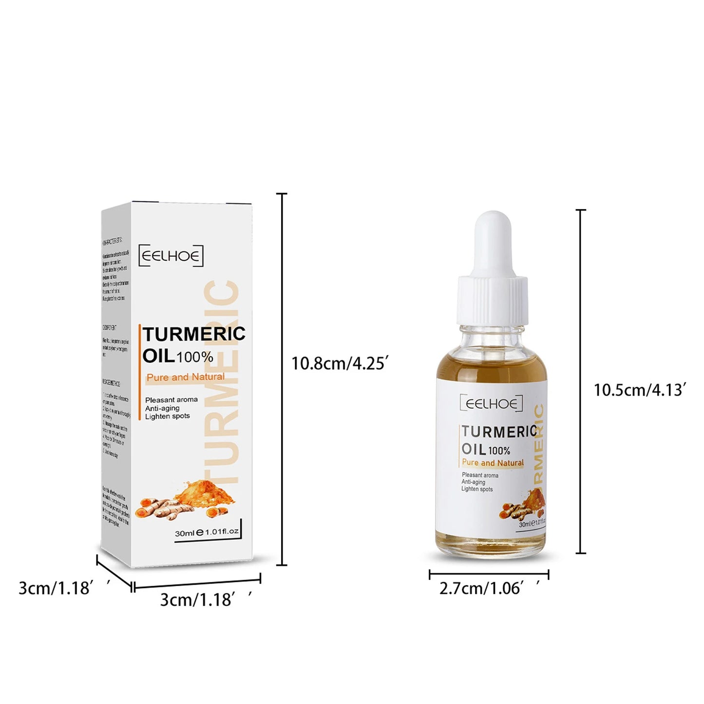 Turmeric Face Serum Shrink Pore Repair Melanin Dark Spot