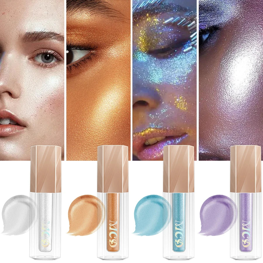 7Color Professional Bright-Colored Contouring Highlighter Bronzer Face