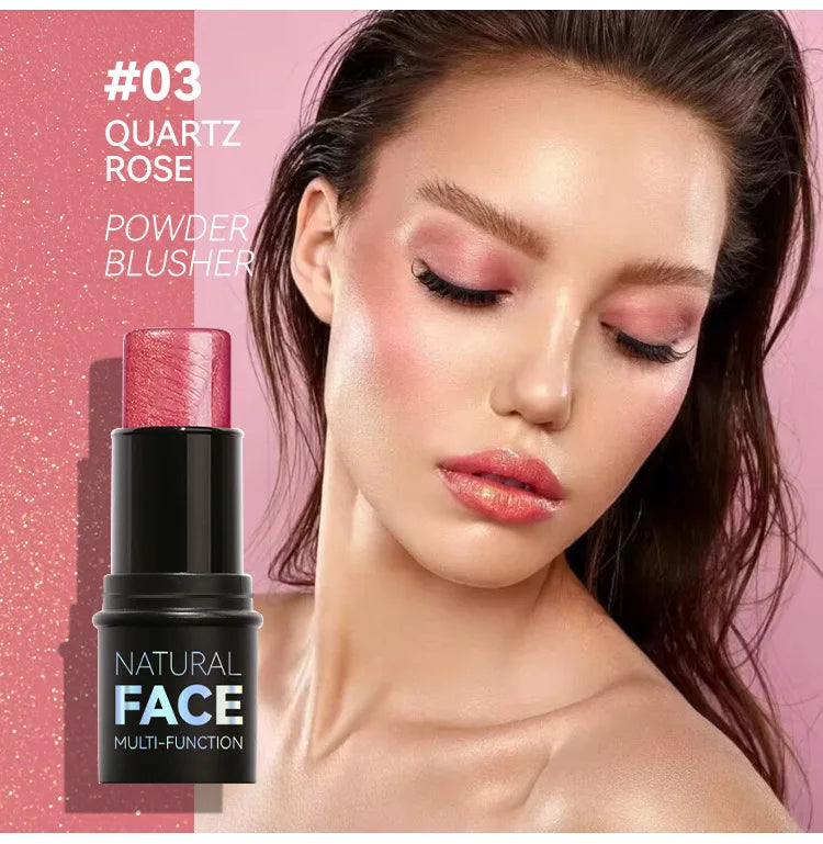 New Highlighter Makeup Waterproof Contouring Bronzer Stick Glitter Silky