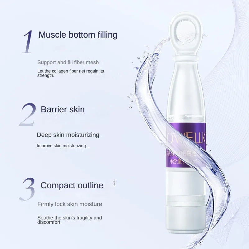 Collagen Ceramide Serum Hyaluronic Acid Anti Wrinkle Firm Smooth Essence 30pcs/set