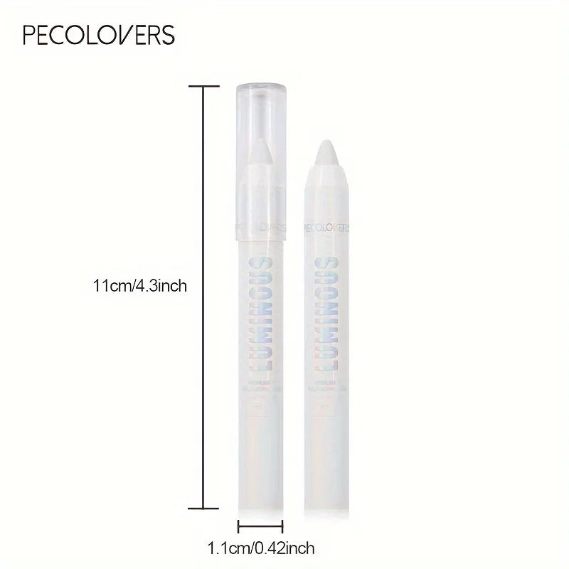 Waterproof Eyeshadow Pencil Pigmented Shimmer Matte Neutral Brown 1PC