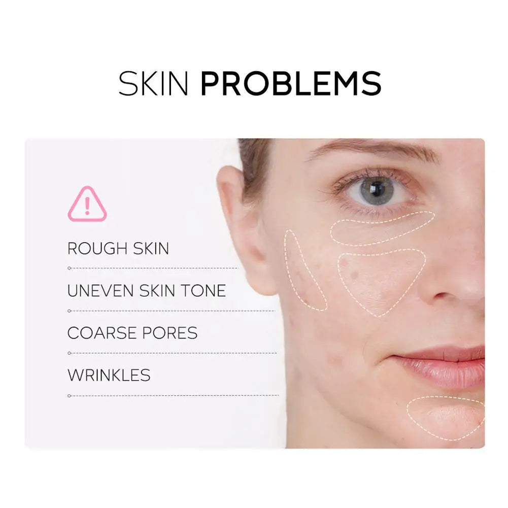 LAIKOU Sakura Skin Care Sets & Kits With Cleanser,Serum,Eye Cream, Travel Kit