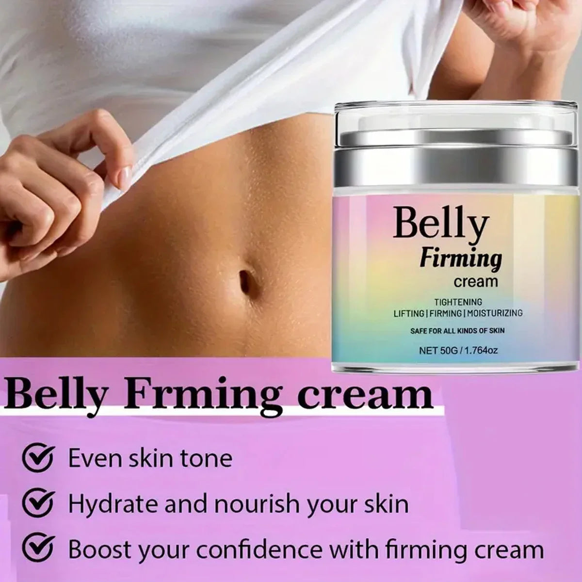 ENVISHA Beauty Health Body Skin Care Belly Leg Firming Slimming Cream Moisturizing