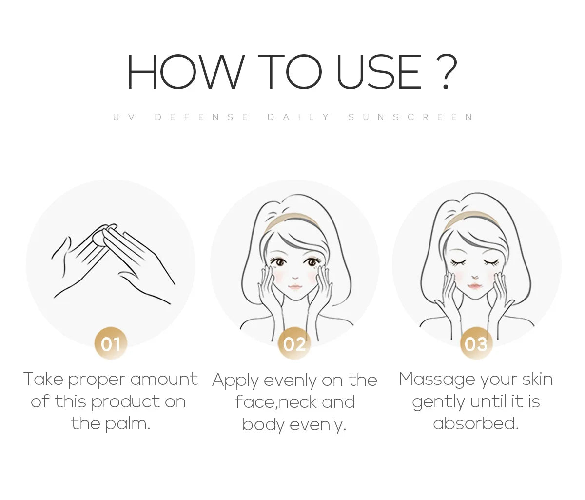 LAIKOU SPF 50+ PA+++ Anti UV Hydrating Face Protective Cream 50g