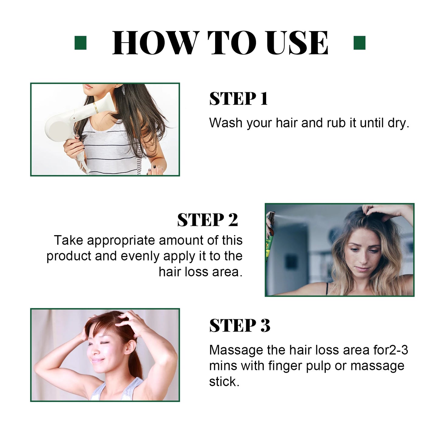 Ginger Care Hair Spray Hair Growth