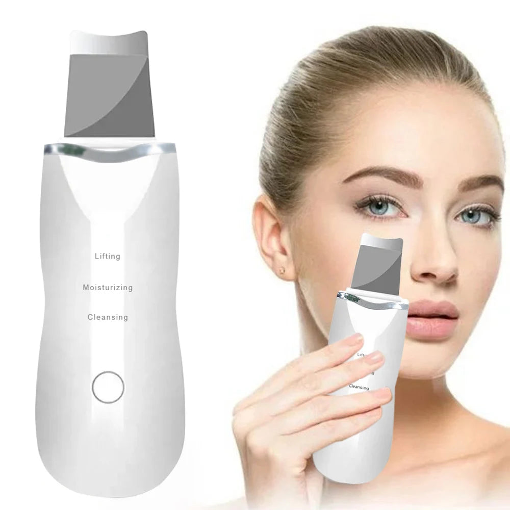 Ultrasonic Skin Scraper Pore Cleaning Facial Deep Cleaning