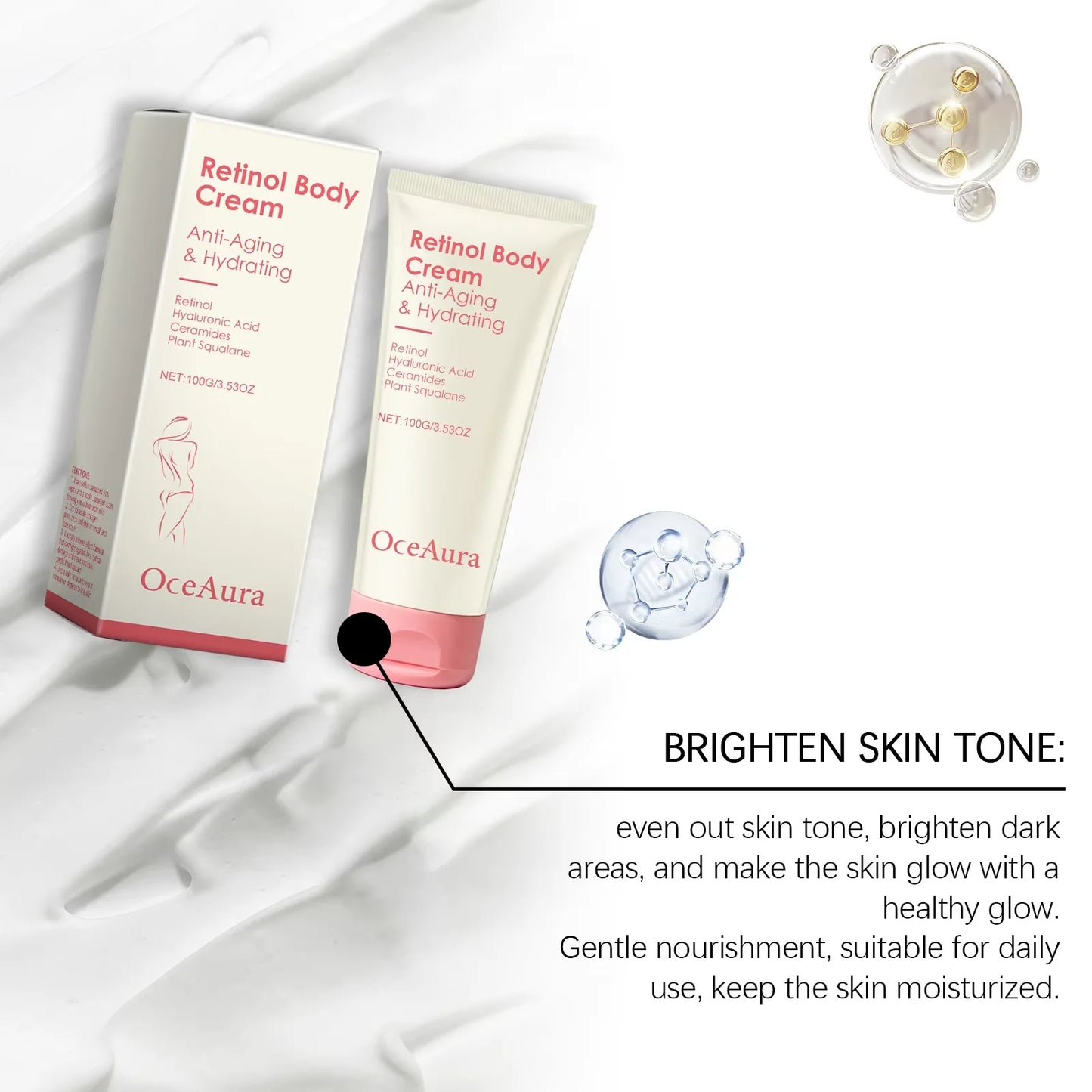Retinol Body Cream Collagen Skin Firming