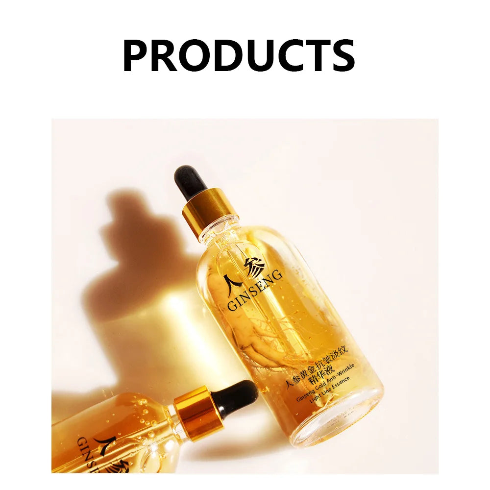 Ginseng Essence Polypeptide Anti-aging Oil Gold Polypeptide Anti Wrinkle