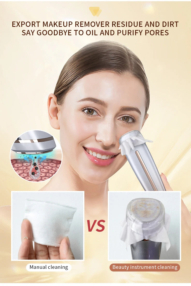 RF Facial Lifting Beauty Device High Frequency Facial Eyes Neck Skin Care Beauty Tool for Home Use Women