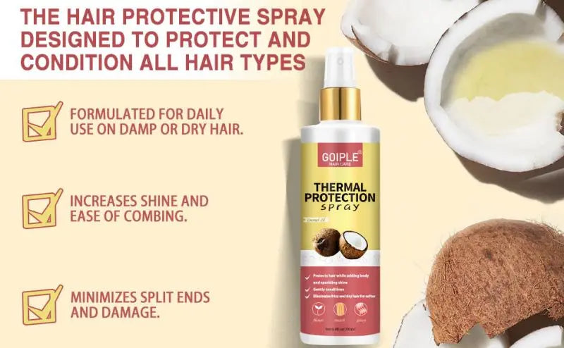 GOIPLE Thermal Protector from Hot Blow Dry Heat Protection Spray