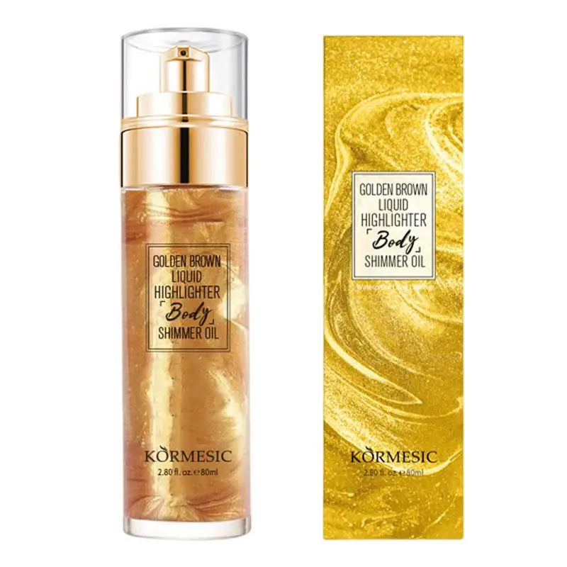 Glitter Spray Hair Body High-Gloss Face Highlighter Makeup