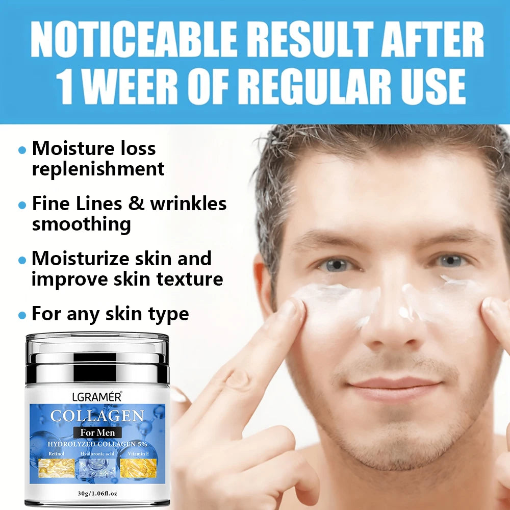 Anti-wrinkle Cream For Men Remove Face & Neck Wrinkles Firming Moisturizing
