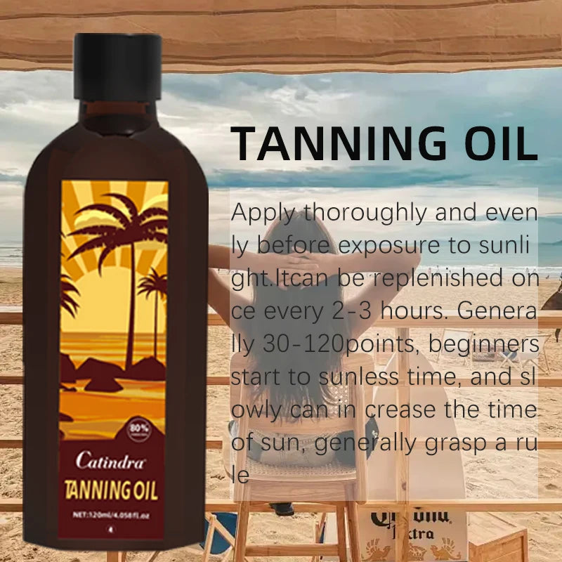 Summer Tanning oil Intensive Sunscreen Beach 120ml