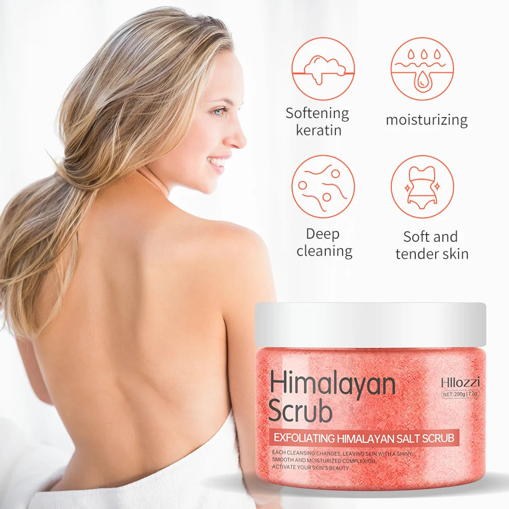 Salt Body Scrub Skin Exfoliating 4 Variants -Turmeric, Coconut, Coffee, Himalayan