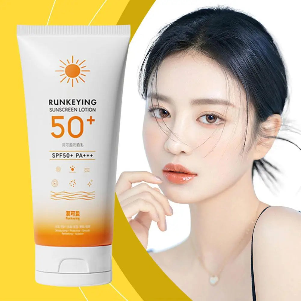 SPF50+ Facial Sunscreen Sun Cream Anti-Aging Moisturizer