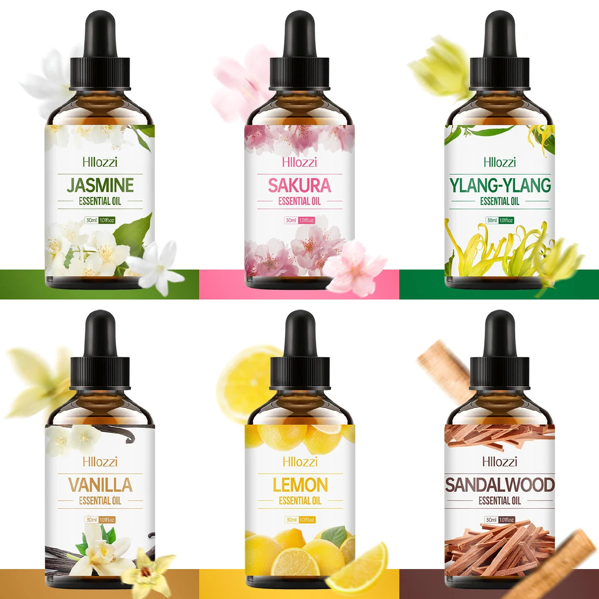 Plant essential oil face and body skin hydrating oil 30ml/1