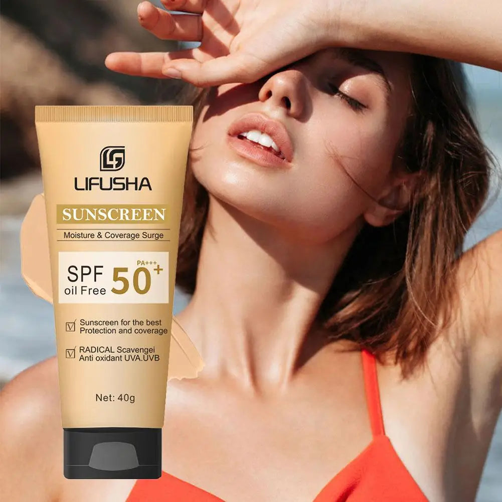 SPF 50 Oil Control Moisturizing Sunscreen Cream