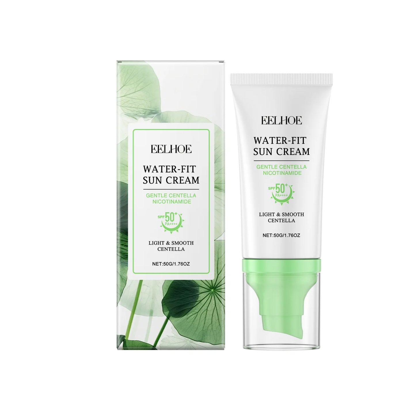 EELHOE Centella Sun Cream Spf50 Oil Control Refreshing Moisturizing Skin