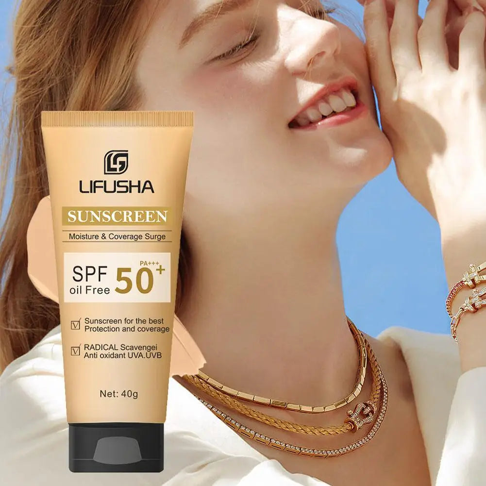 SPF 50 Oil Control Moisturizing Sunscreen Cream