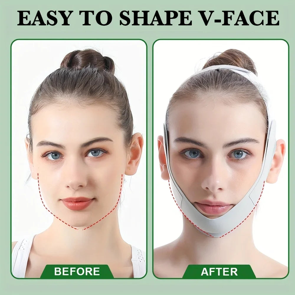 Reusable Face Slimming Bandage V Line Chin Cheek Lift Up
