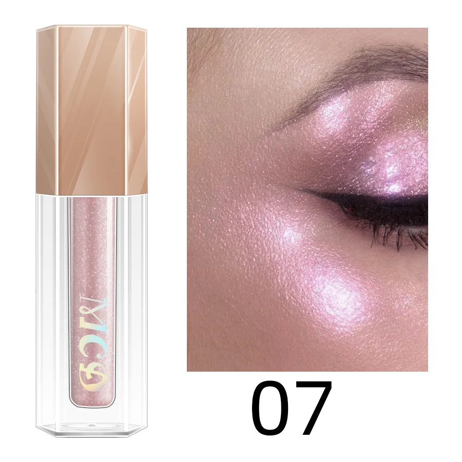 7Color Professional Bright-Colored Contouring Highlighter Bronzer Face
