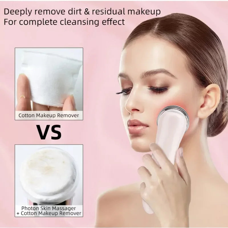 Facial Rejuvenation Lifting Tighten Skin Care Beauty Massager Electric Facial Massage Clean Face