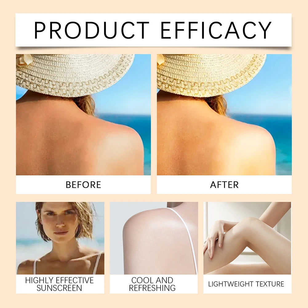 50g Sun Shielding Body Glowing Oil Spf50 Sunscreen Body Oil
