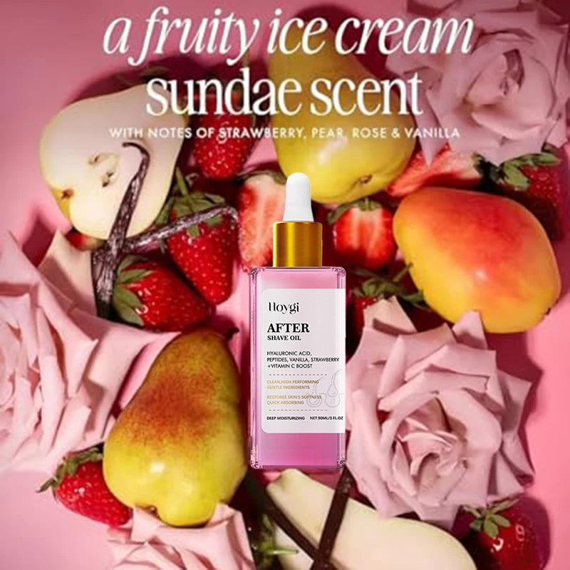 Strawberry Vanilla After Shave Oil Moisturizes