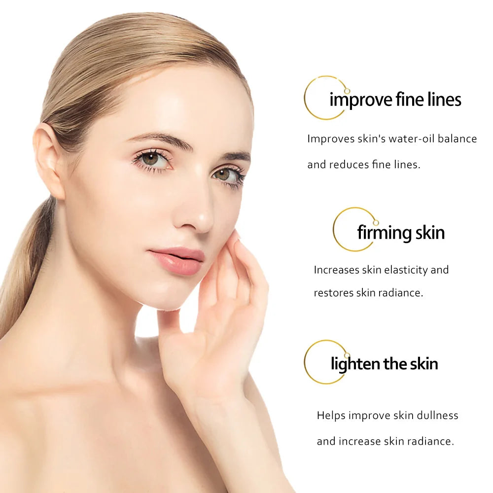 Skincare Set 24K Gold Niacinamide Face Serum Anti Ageing Skin Products Remove Dark Circles Collagen Eye Cream