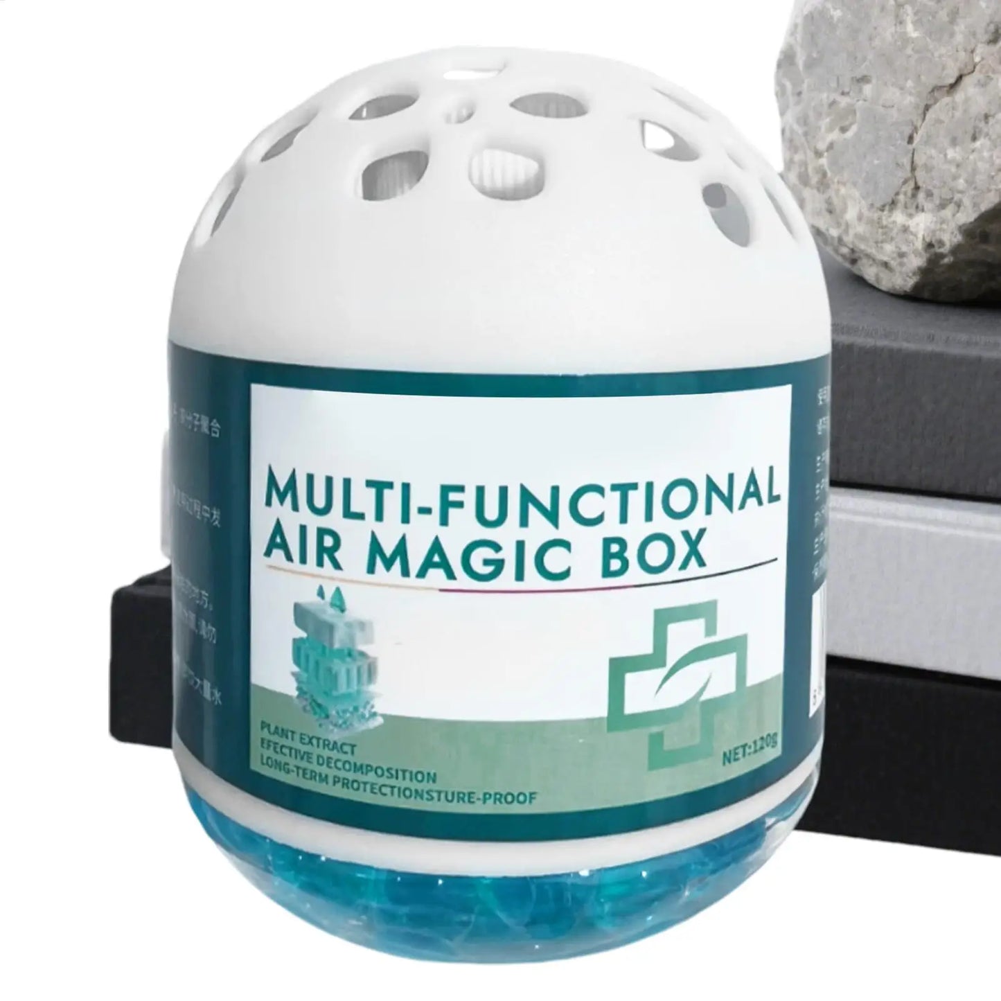 Air Freshener Box Dust Home Removal Magic Box Air Purifier Plant Extract Long-Lasting Odor 120g