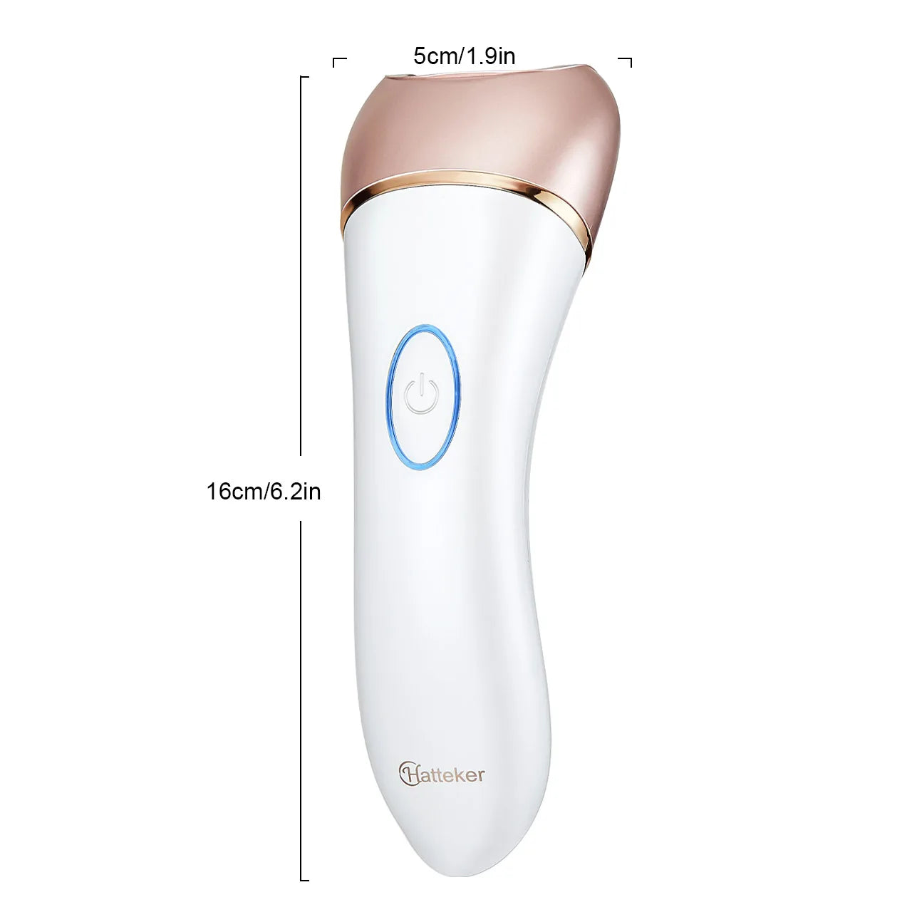 Surker 2-in-1 White Epilator Ladies Face Electric Shavers