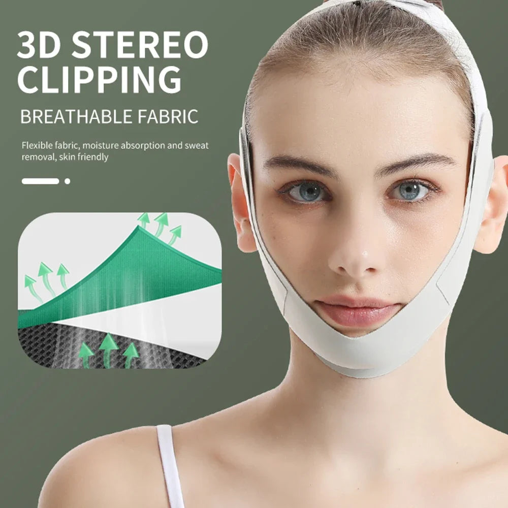 Reusable Face Slimming Bandage V Line Chin Cheek Lift Up
